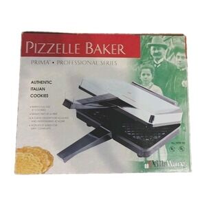 VillaWare Prima Pizzelle Baker Italian Cookie Maker 5000 NS Non Stick Works